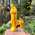 Maria mit Kind, Kerzenstatute aus Bienenwachs