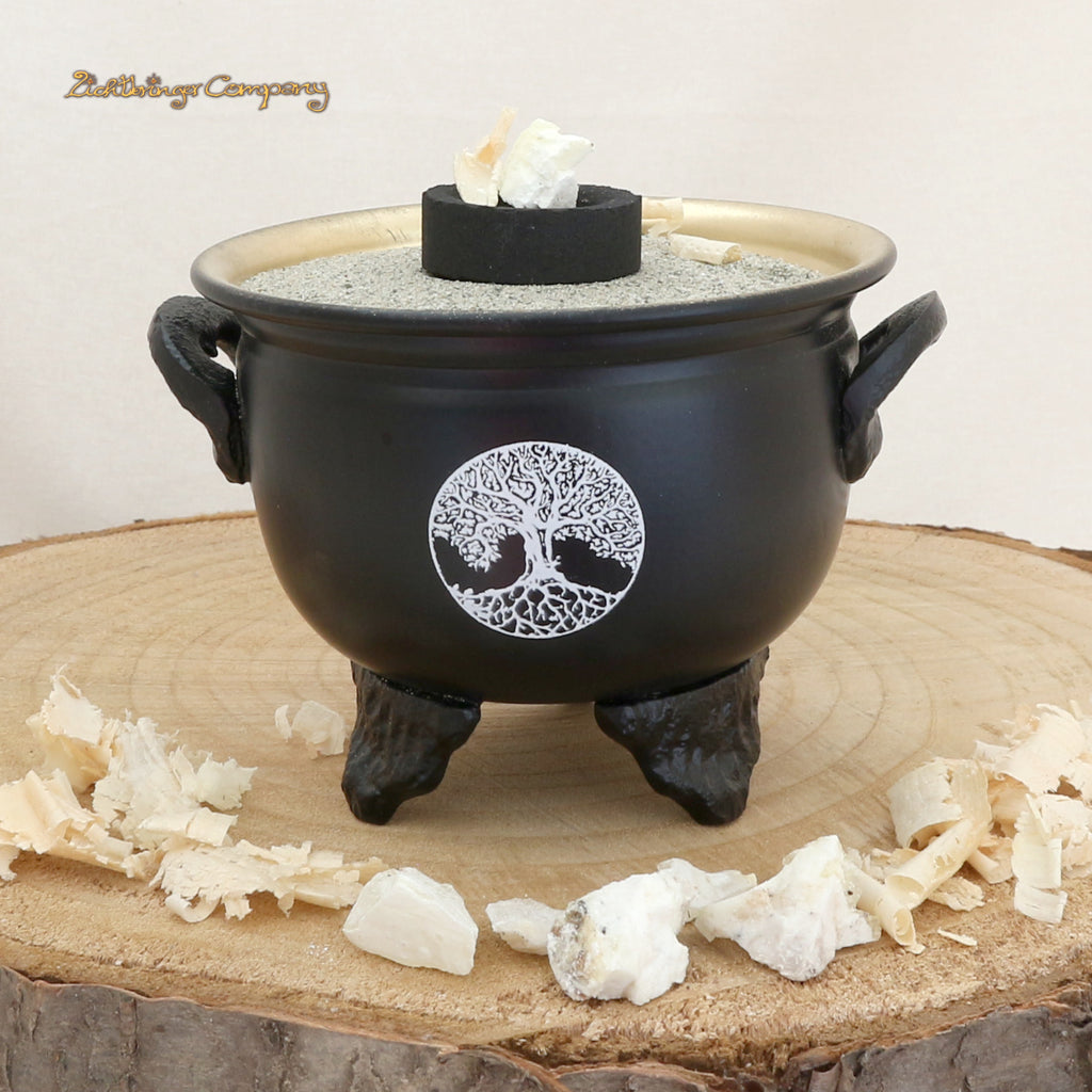 Witch's Cauldron with Tree of Life