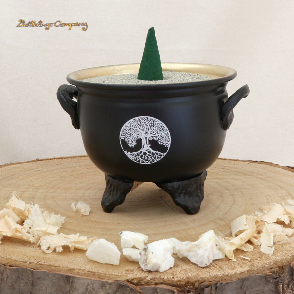 Witch's Cauldron with Tree of Life