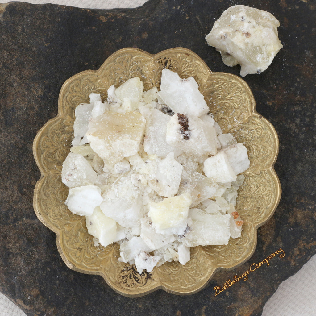 Copal Blanco weißes Räucherharz naturbelassene Harzstücke
