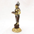 Deep Lakshmi Statue - Höhe 13 cm, 300 Gramm