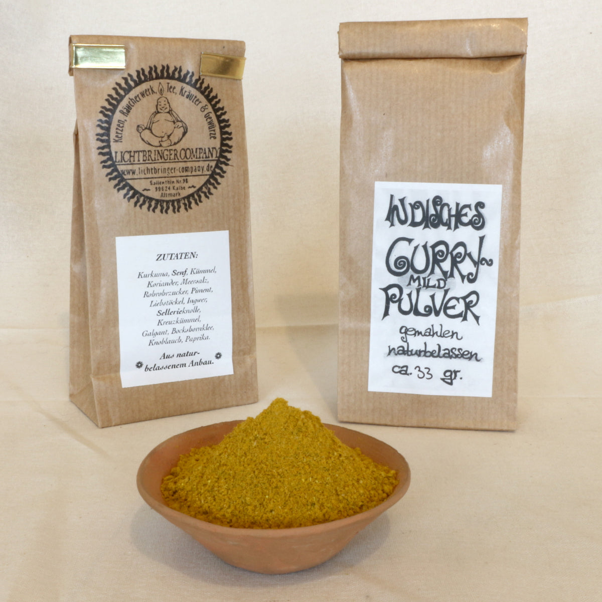 Indisches Currypulver mild – fein gemahlene Gewürzmischung