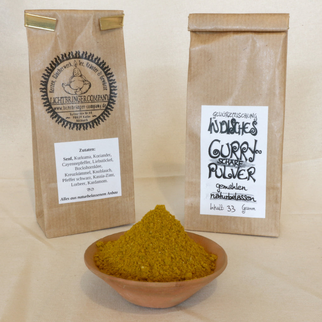 Indisches Curry scharf – fein gemahlenes Currypulver