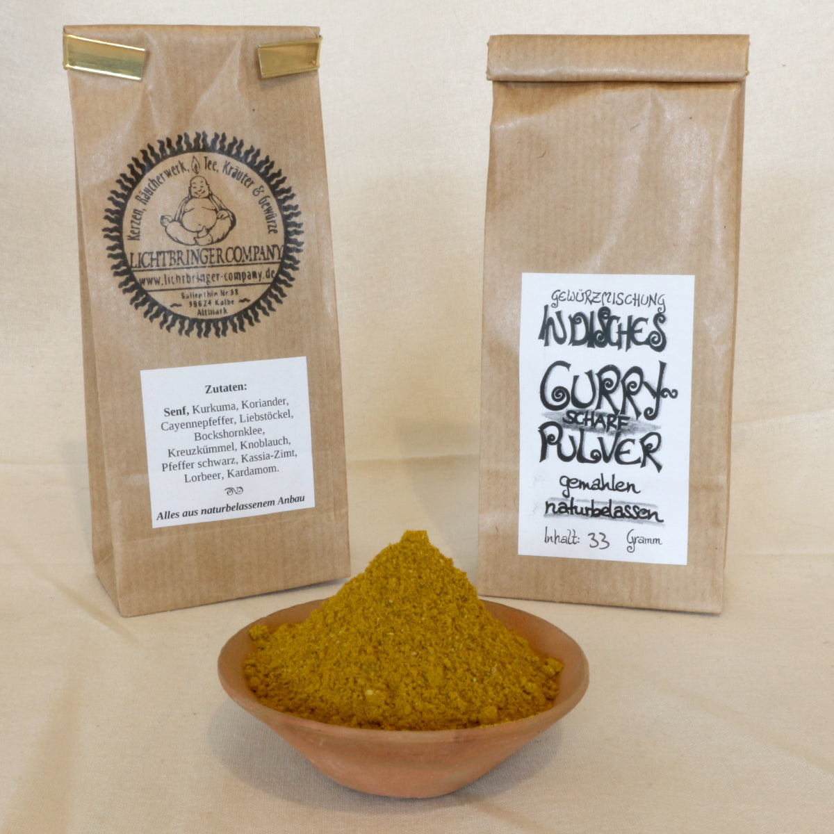Indisches Curry scharf – fein gemahlenes Currypulver