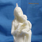 Mutter Maria - Madonna mit Kind - Rapswachs Kerzenstatue