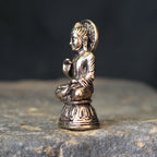 Gautama Bouddha - Miniature en laiton