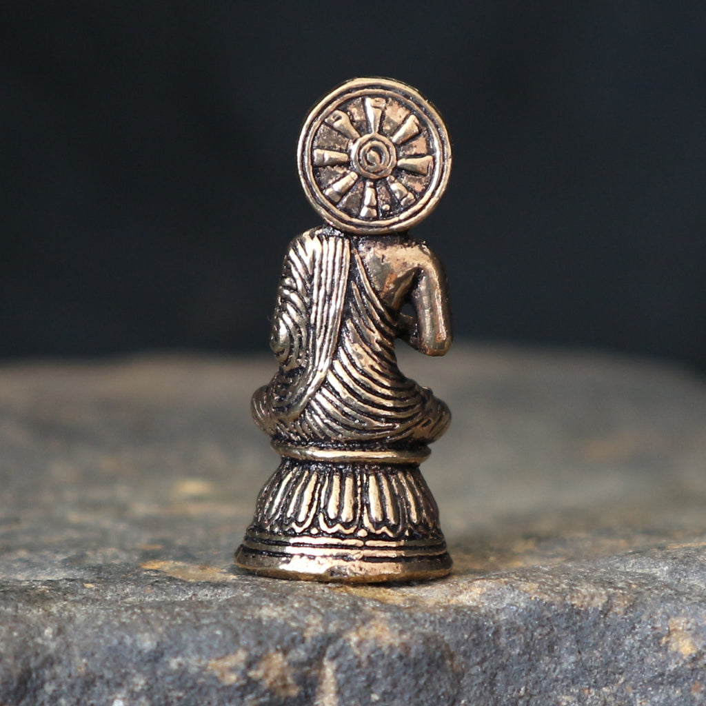 Gautama Bouddha - Miniature en laiton