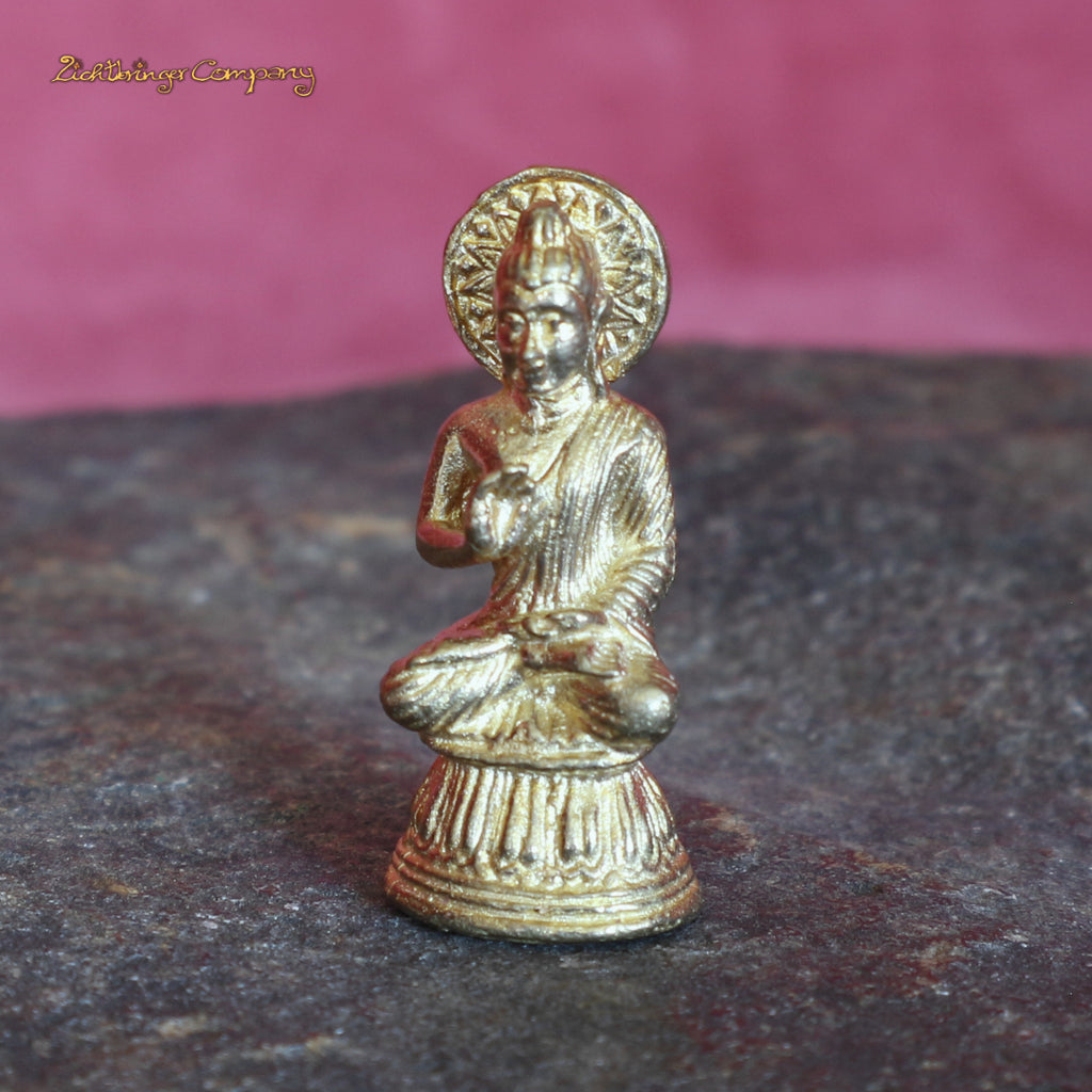 Gautama Bouddha - Miniature en laiton