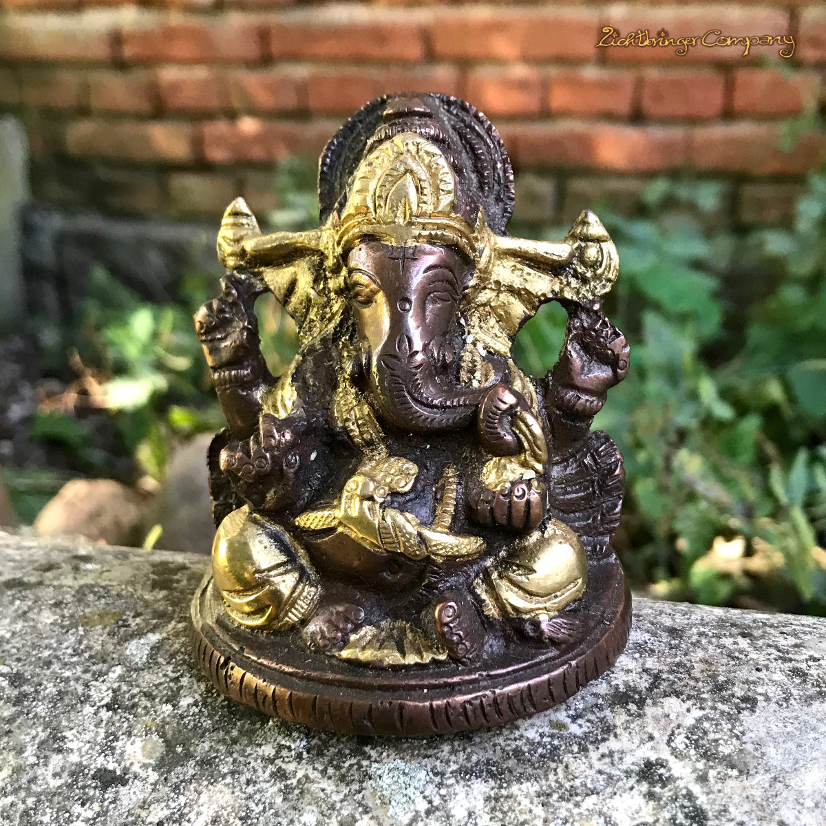 Ganesha Statue - Höhe 8 cm, 490 Gramm schwer