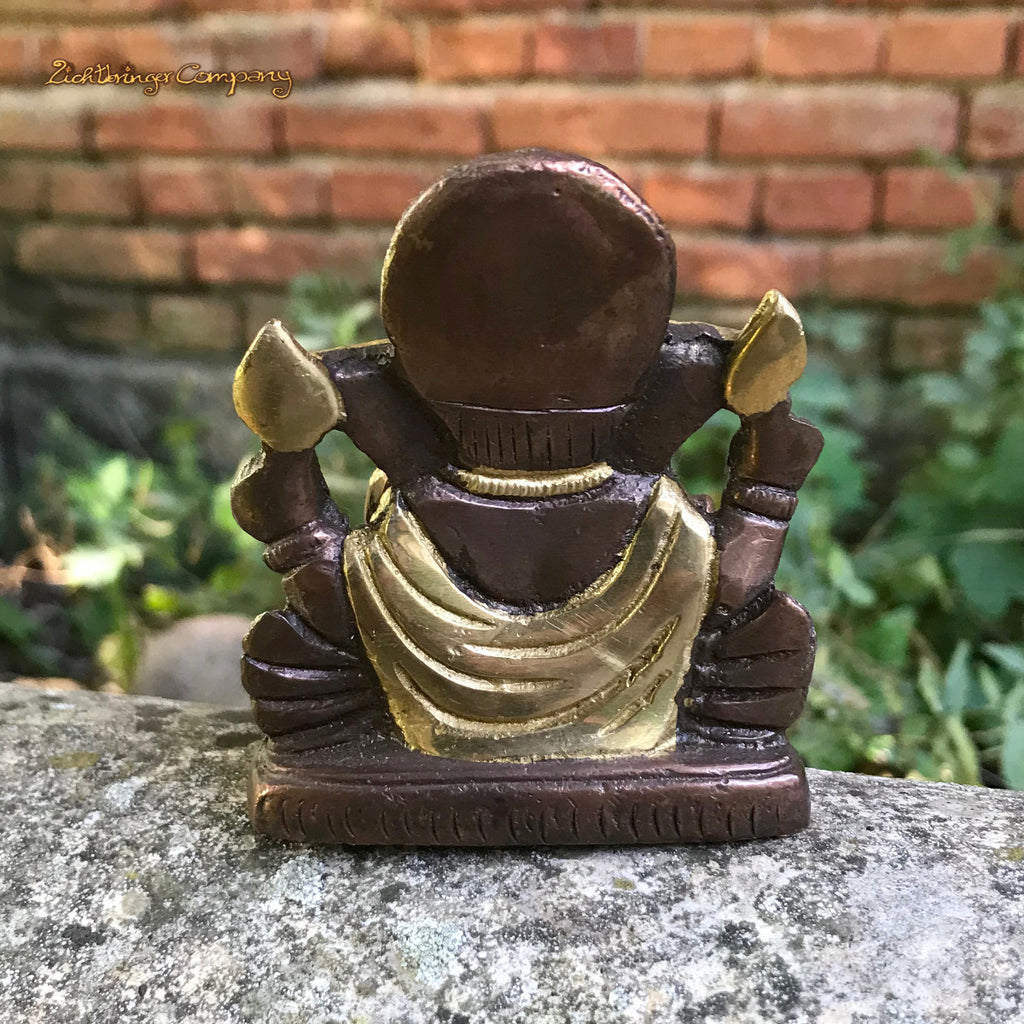 Ganesha Statue - Höhe 8 cm, 490 Gramm schwer
