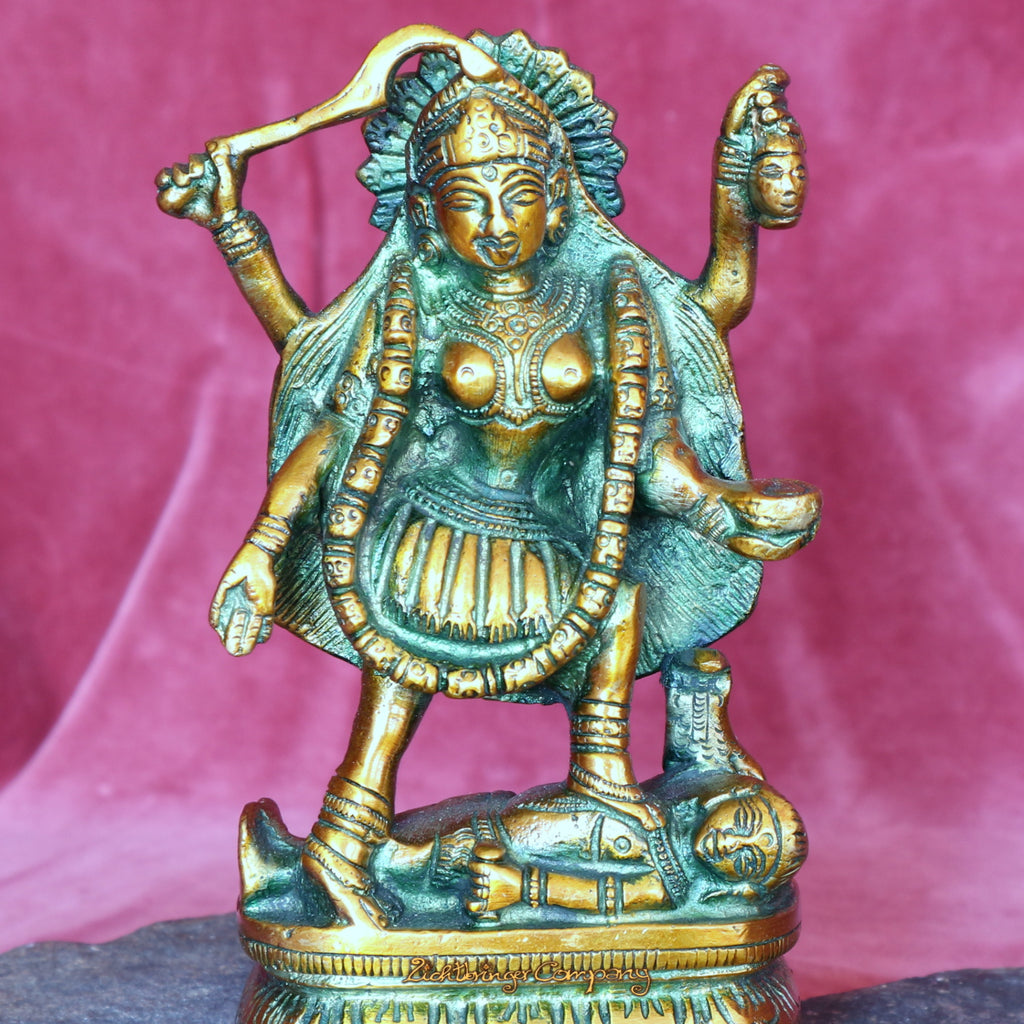 Kali copper-colored - Height 15 cm - 1180 grams