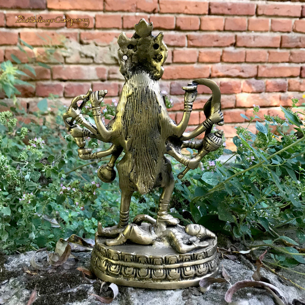 Statue de Kali - hauteur 23 cm, 1700 grammes