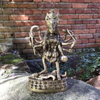 Statue de Kali - hauteur 23 cm, 1700 grammes