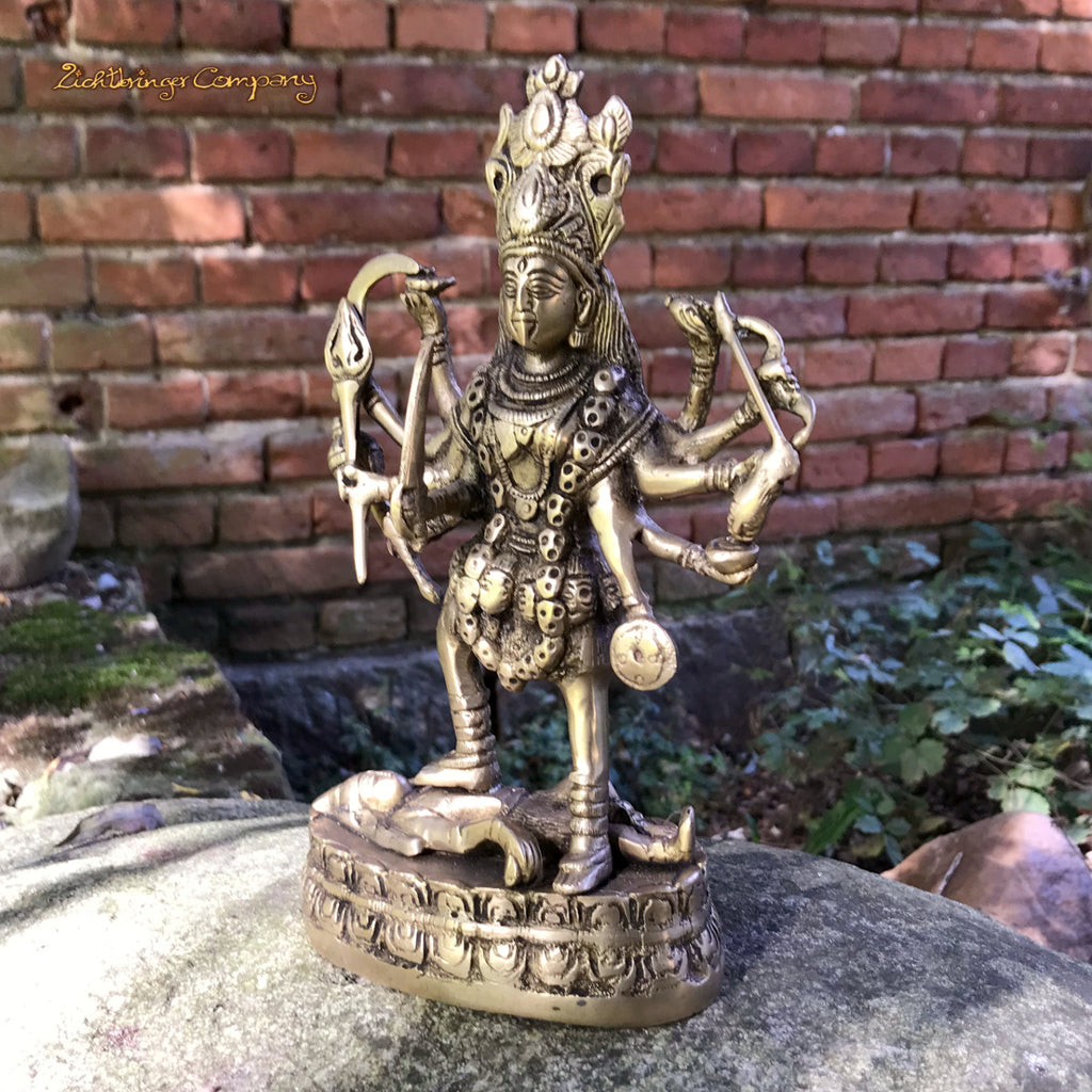 Statue de Kali - hauteur 23 cm, 1700 grammes