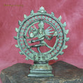 Shiva Nataraj - der kosmische Tänzer- Höhe 15 cm, 470 Gramm