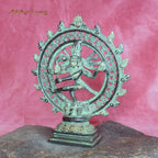 Shiva Nataraj - der kosmische Tänzer- Höhe 15 cm, 470 Gramm
