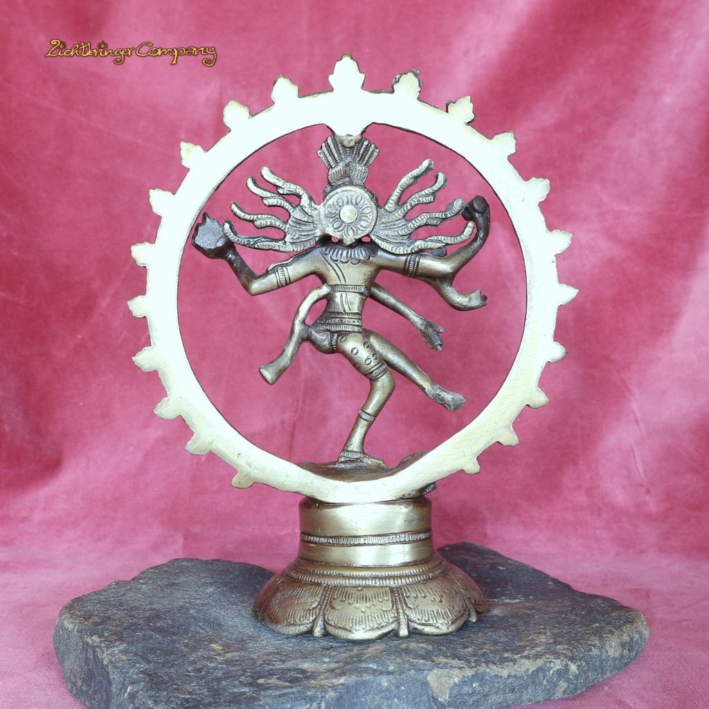 Shiva Nataraj - der kosmische Tänzer - Höhe 20 cm, 700 Gramm