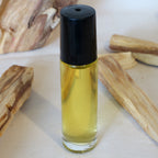 Palo Santo Roll-on mit Jojobaöl, im Glasfläschchen