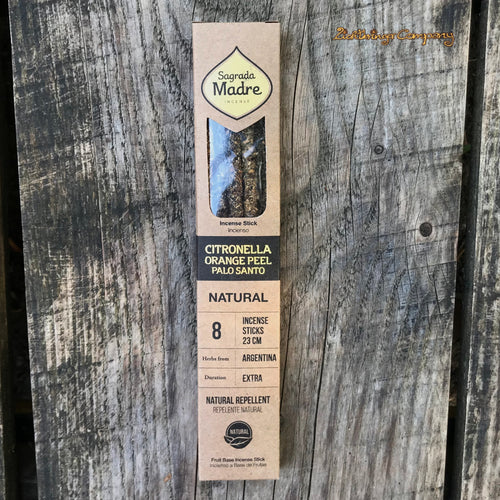 Citronella Orange Palo Santo Räucherstäbchen - zitronig-frisch & würzig – Sagrada Madre