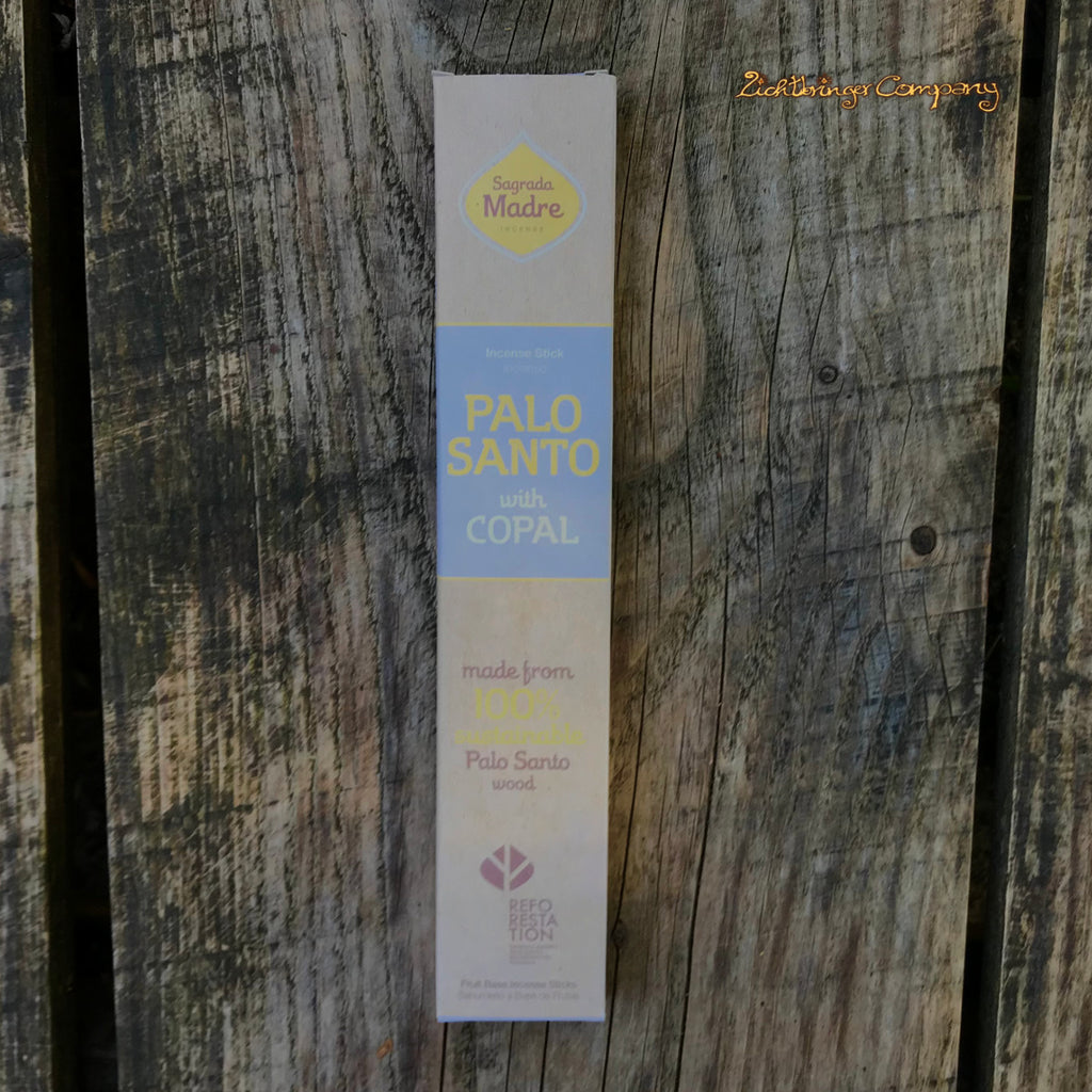 Sagrada Madre Räucherstäbchen Palo Santo mit Copal, Verpackung