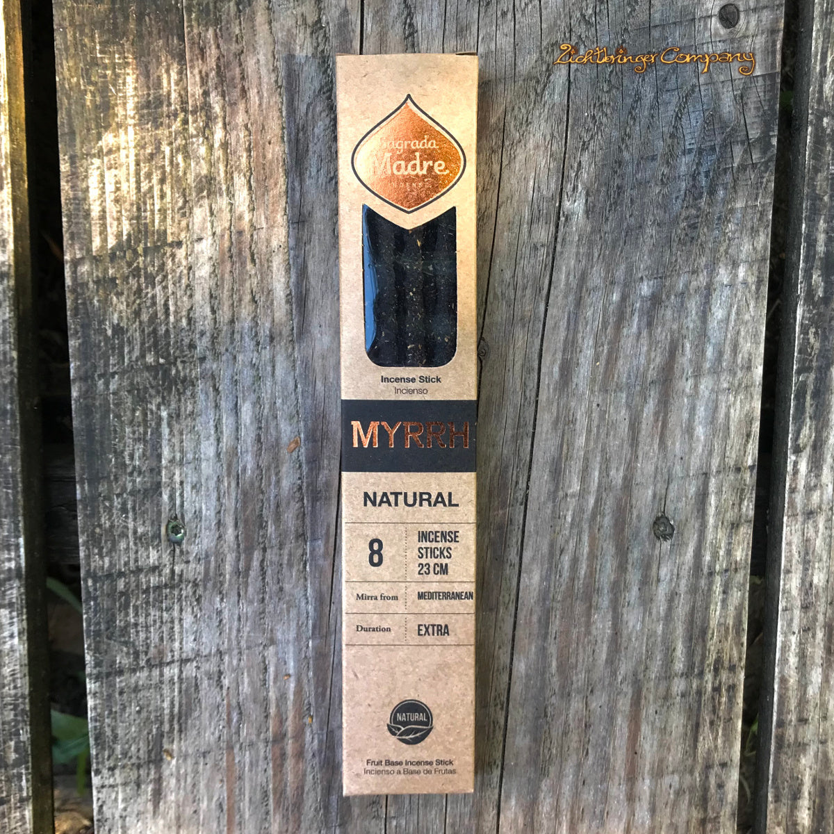 Sagrada Madre Räucherstäbchen Myrrhe, Verpackung 