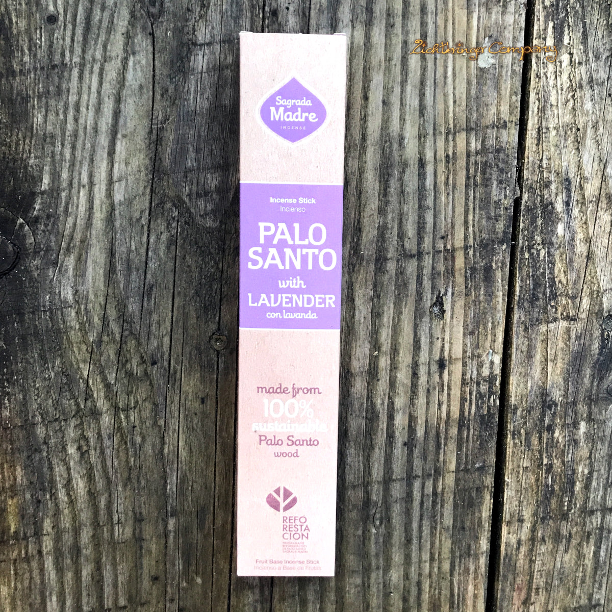 Sagrada Madre Palo Santo & Lavendel Räucherstäbchen, Verpackung