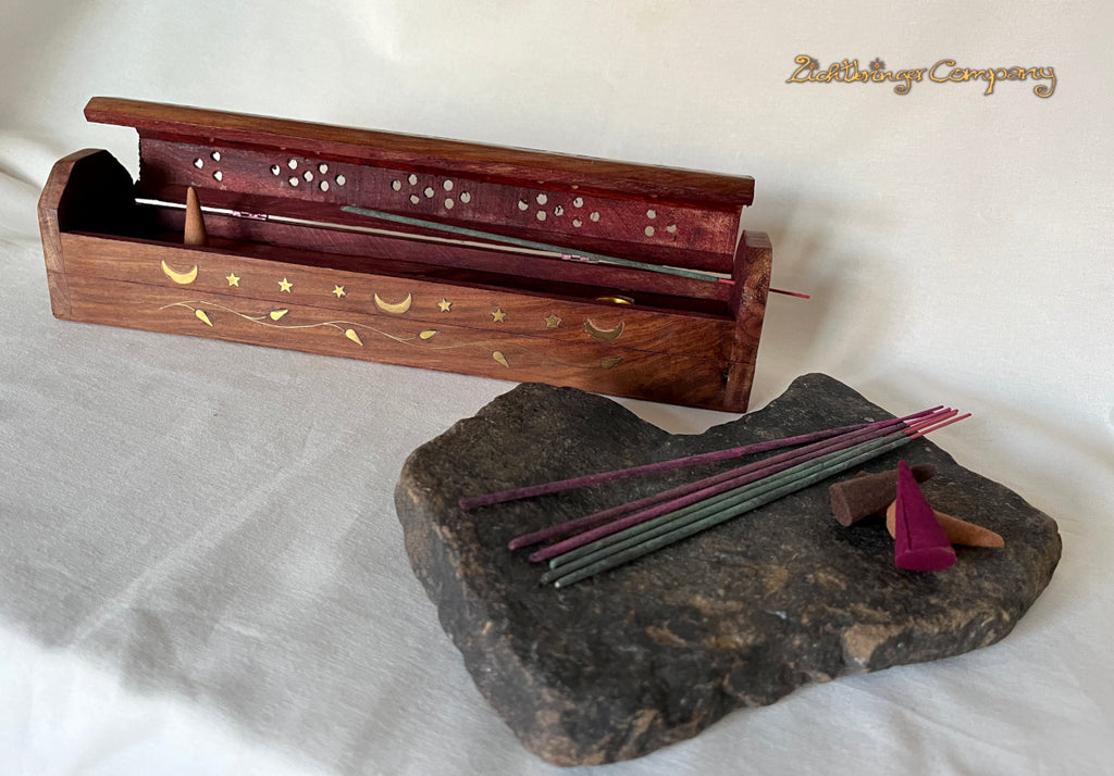 Incense box with storage