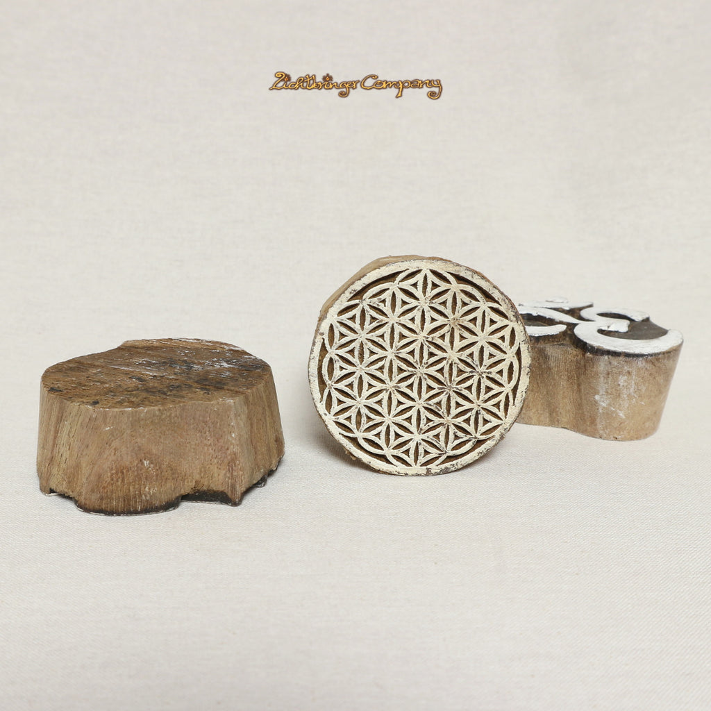 Tampon en bois Fleur de Vie