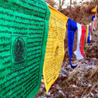 Tibetan Prayer Flags 4.20 m long - made of cotton