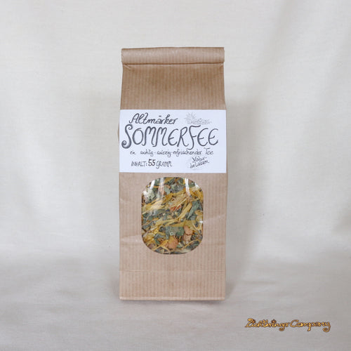 Altmärker Sommerfee Kräutertee in der Lichtbringer Teetüte