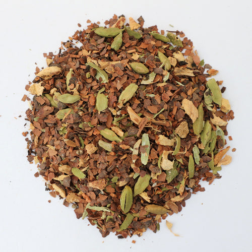 Choco Loco Kakaotee mit Kakaoschalen, Kardamom, Galgant und Ceylon-Zimt